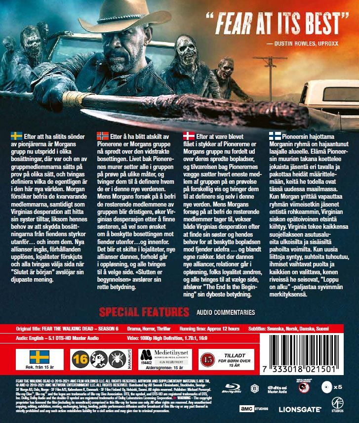 FEAR THE WALKING DEAD - SEASON 6