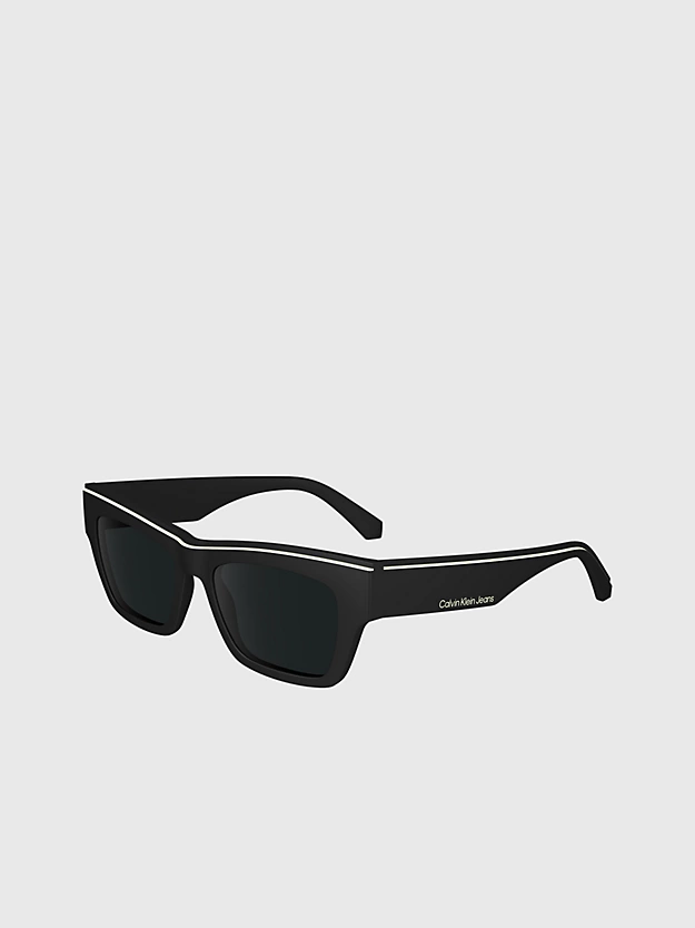 Óculos de Sol Retangulares Modificados CKJ24602S