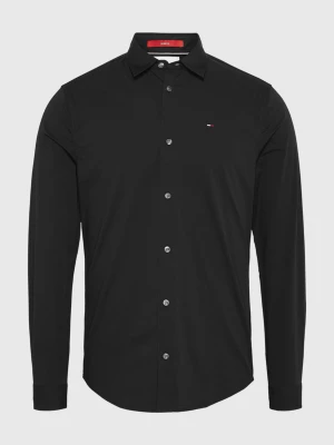 Camisa de corte justo e elástico