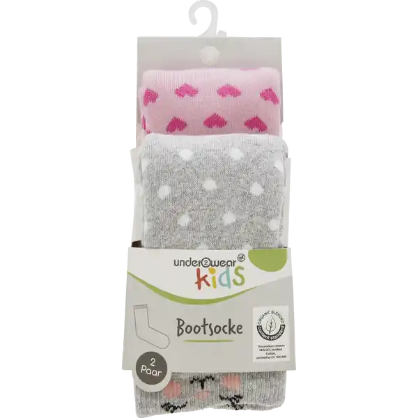 2er Pack Bootsocks design girl 27 / 30