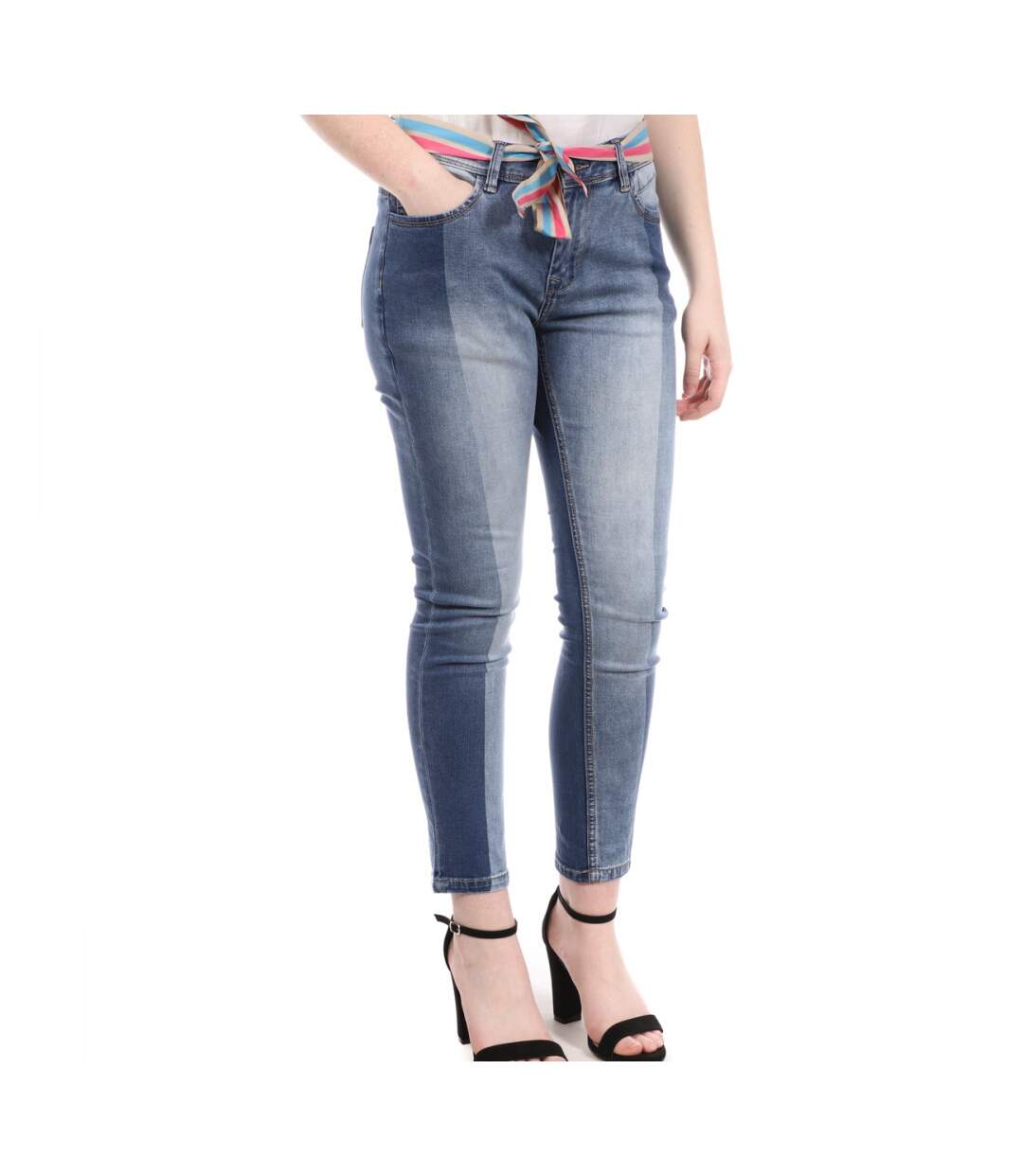 Jean Bleu Girlfriend Femme Teddy Smith Perry