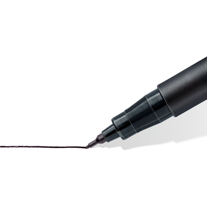 Stylo feutre Staedtler Lumocolor 313 S écriture extra-fine - Pochette de 8 couleurs fun