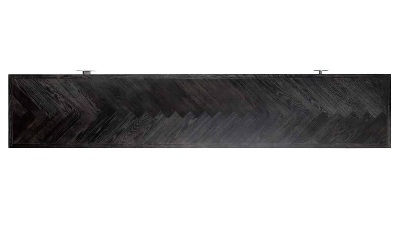 Tv-dressoir 210230 Blackbone zilver B220 x D43 x H60 cm