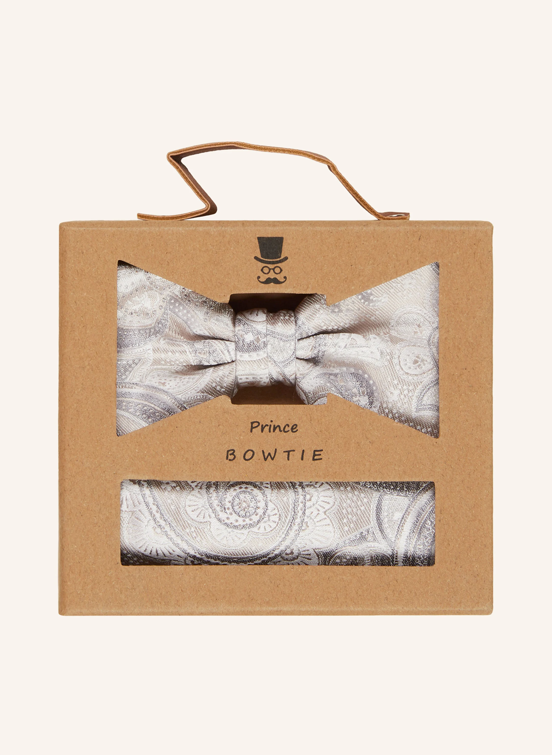 Prince BOWTIE Set: Fliege und Einstecktuch