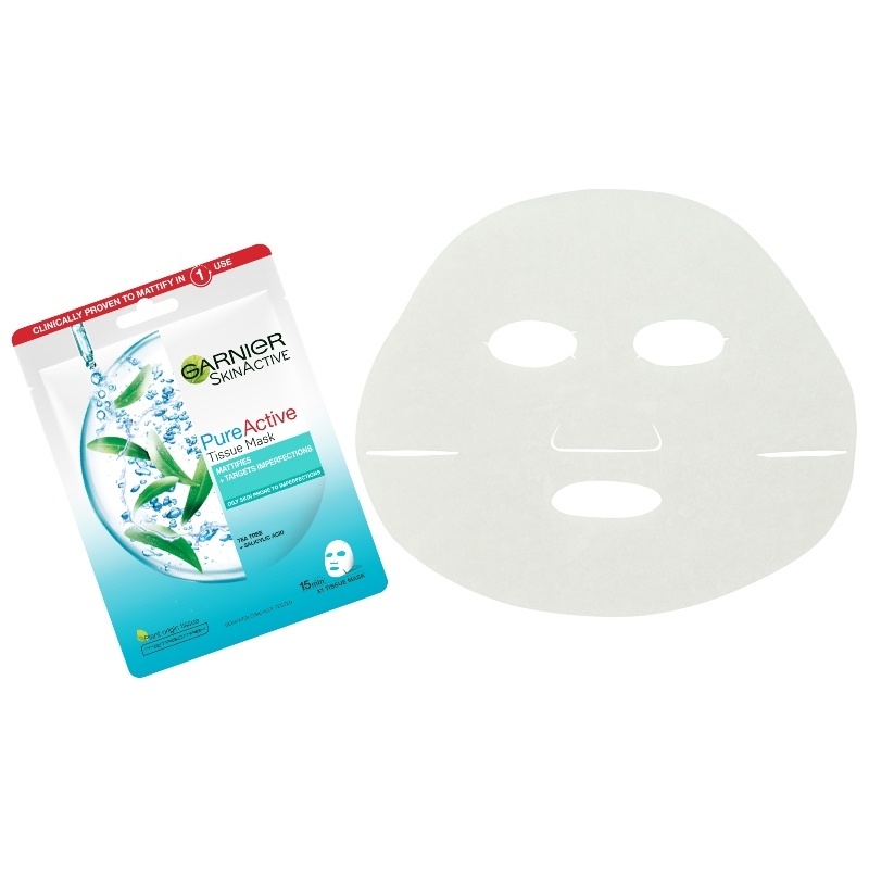 Garnier Skinactive Pureactive Tissue Mask 1 Piece