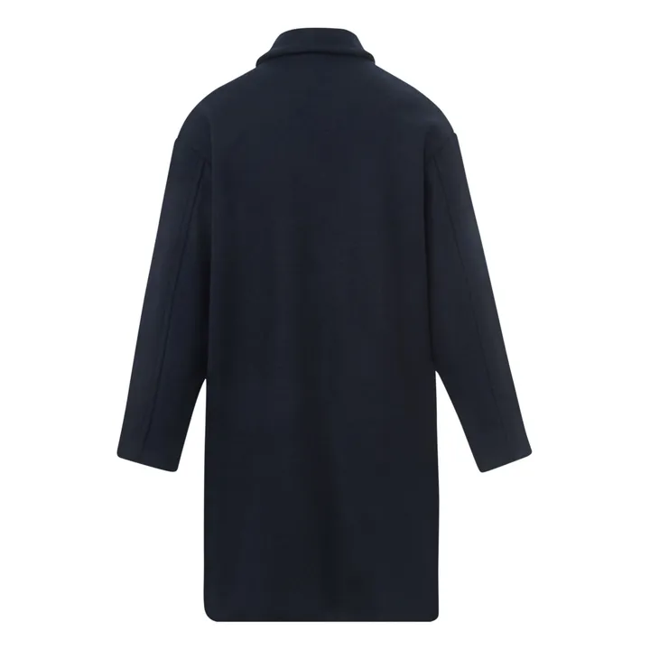 Sessùn Manteau Honoré Laine Recyclée | Bleu marine