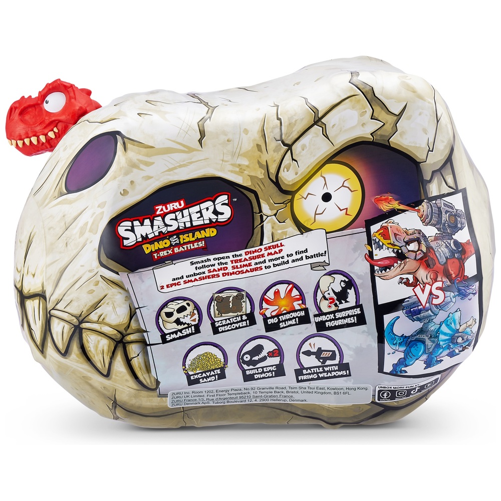 Smashers Dino Island T-Rex Spielset von Zuru