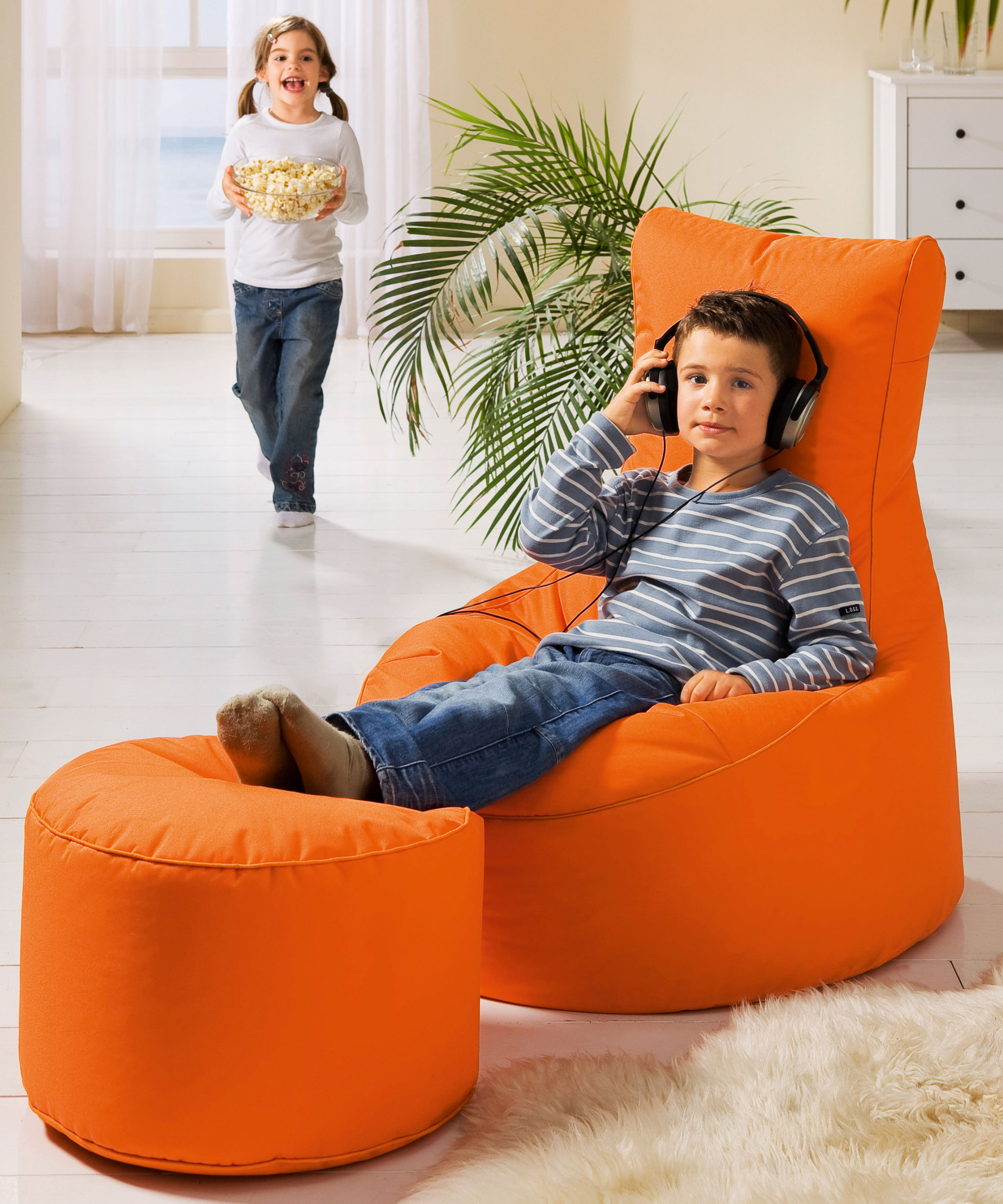 Hocker DotCom BRAVA (Farbe: orange)
