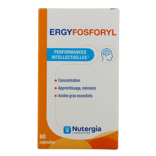 Nutergia Ergyfosforyl - Performances Intellectuelles, Concentration, Apprentissage.