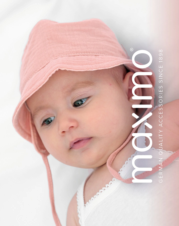 Sommerhut MULL BASIC in altrosa