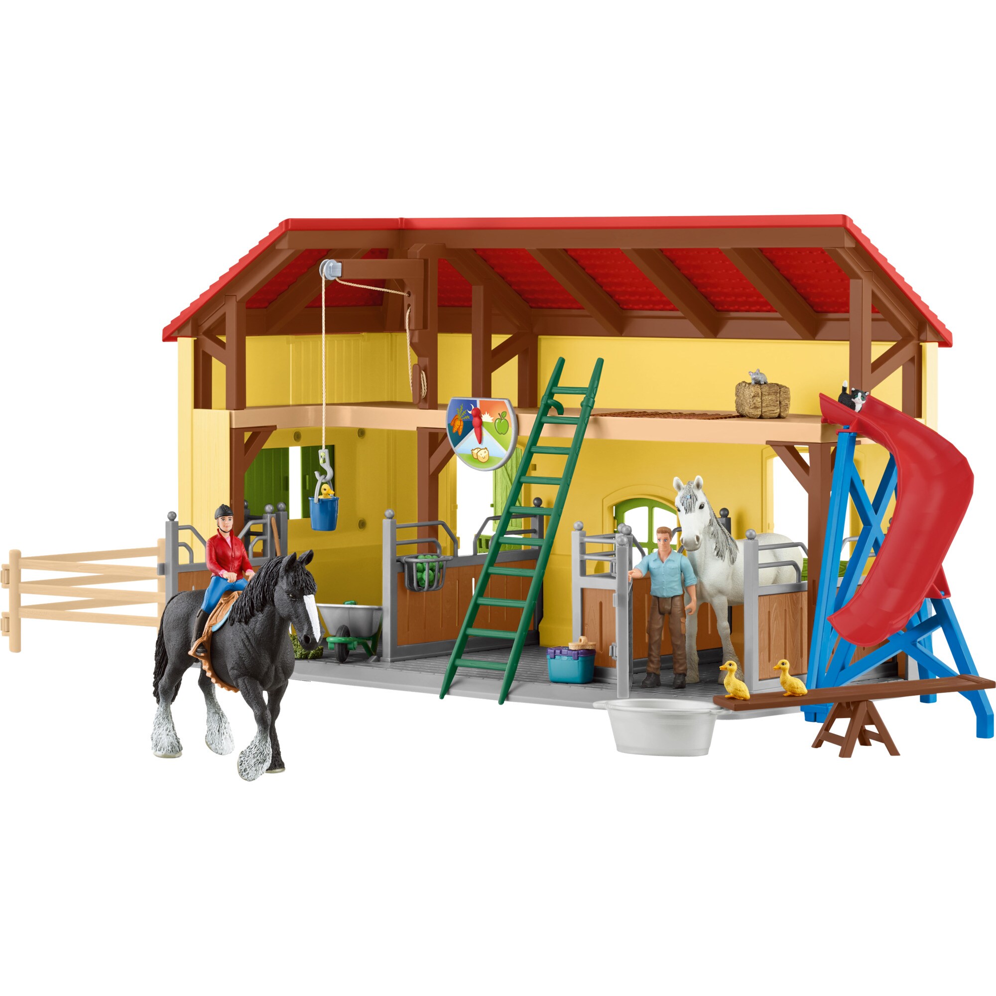 Schleich Spielfigur Farm World Pferdestall