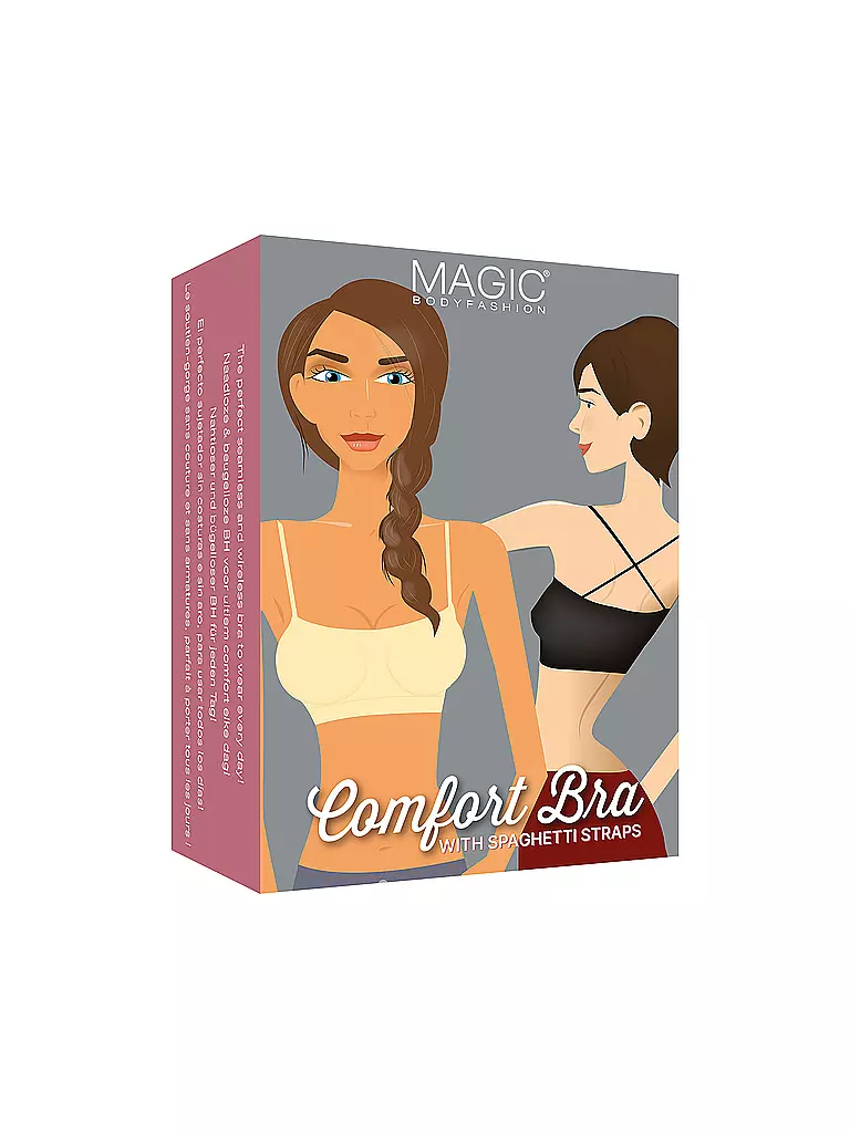 MAGIC BODYFASHION Bustier - Comfort Bra (Black) schwarz