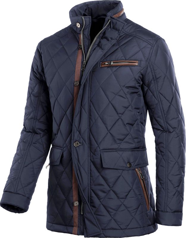 Marine Tussenjas - 100% Polyester - Lange Mouwen - Ritssluiting