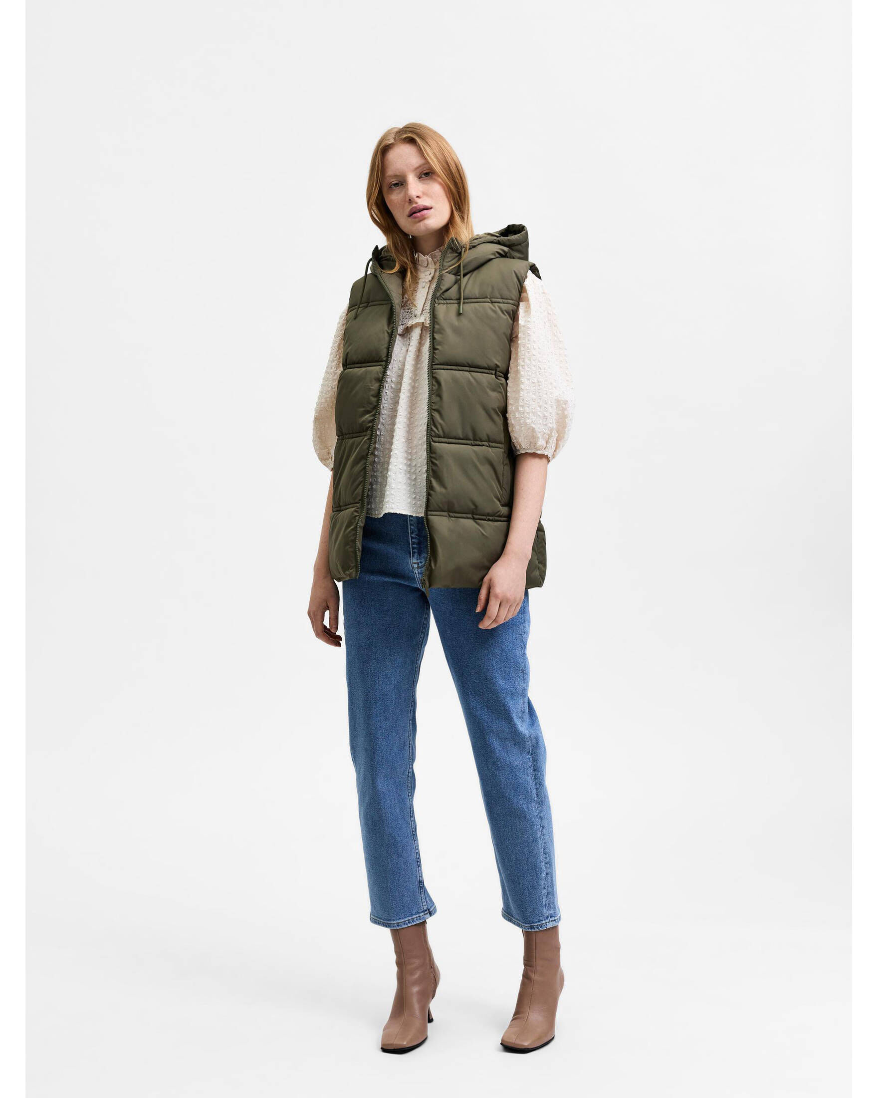 Selected Femme| Damen Steppweste SLFALINA PUFFER VEST B