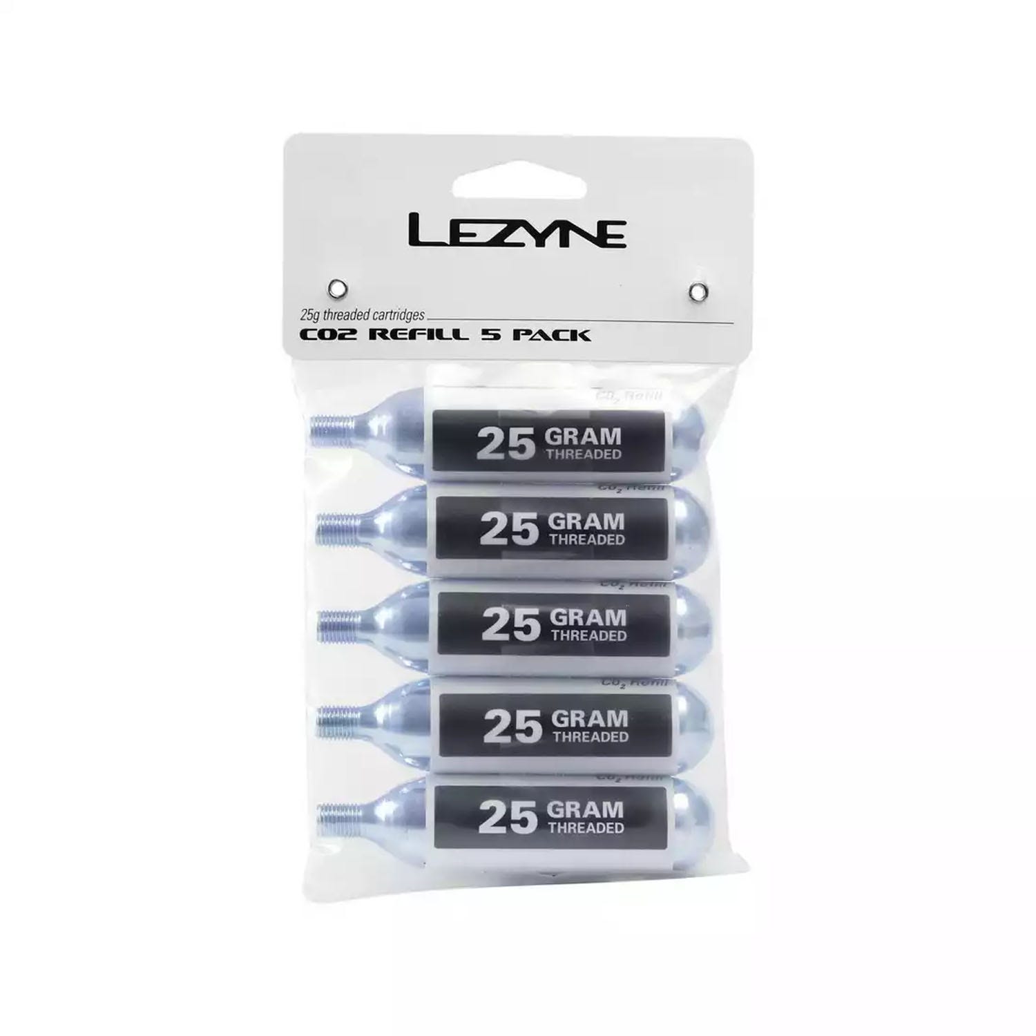 Lezyne  25g CO2 Refill Pack 5 stuks