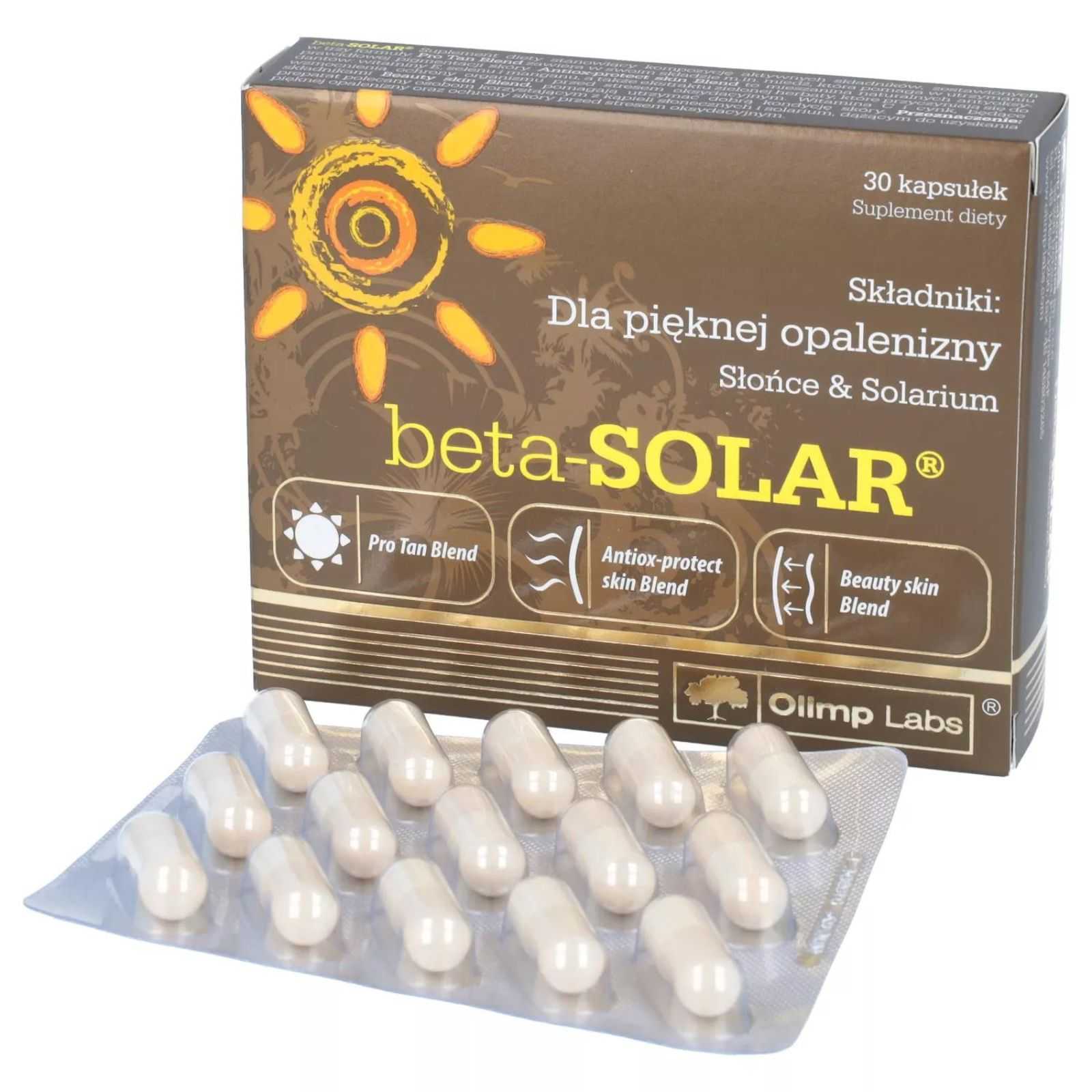 Olimp Beta-Solar 30 Cápsulas