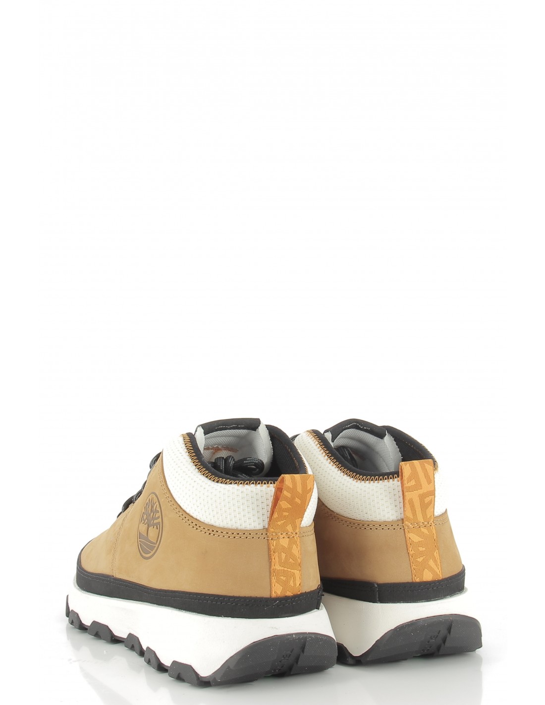 timberland Baskets de ville homme winsor trail mid leather hiker nubuck jaune