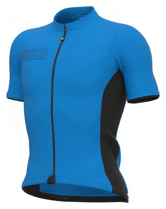 Maillot Manches Courtes Alé Color Block Bleu Italia