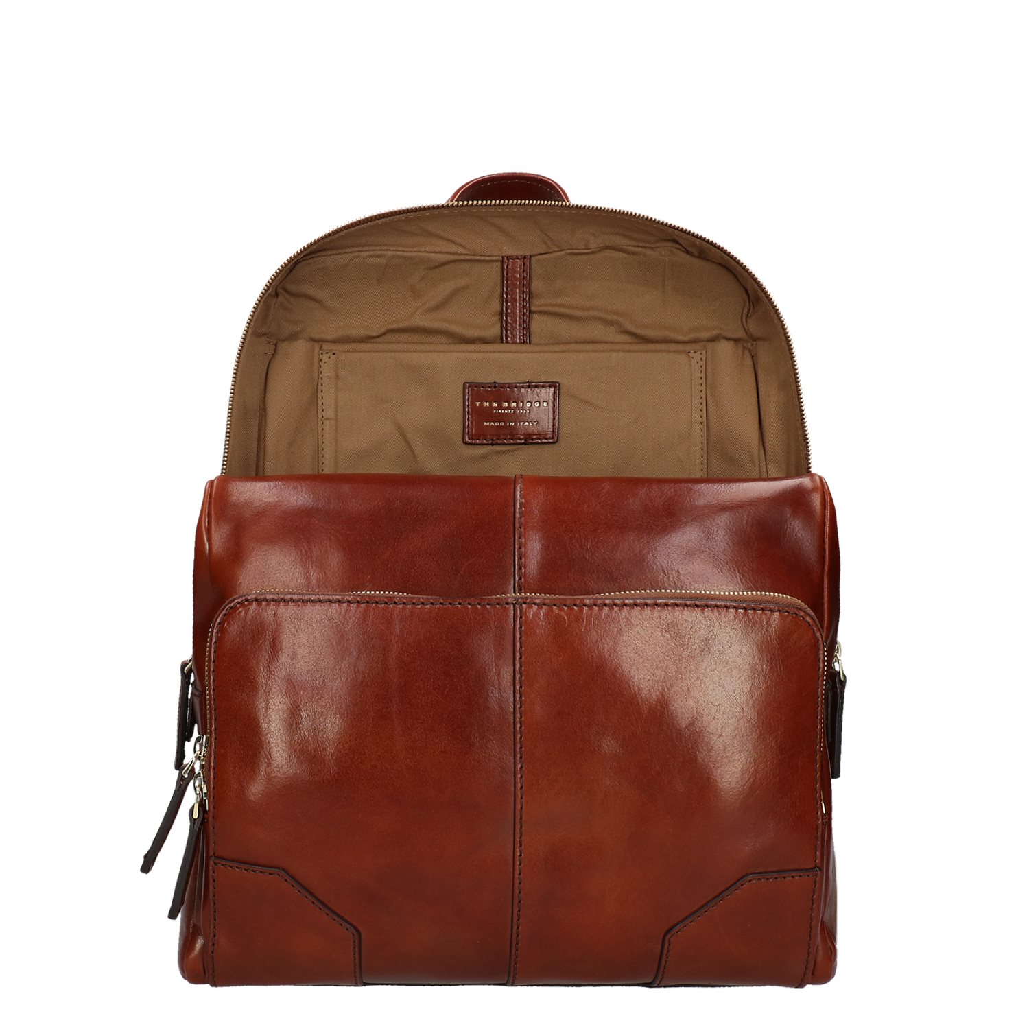 The Bridge Vespucci Backpack brown