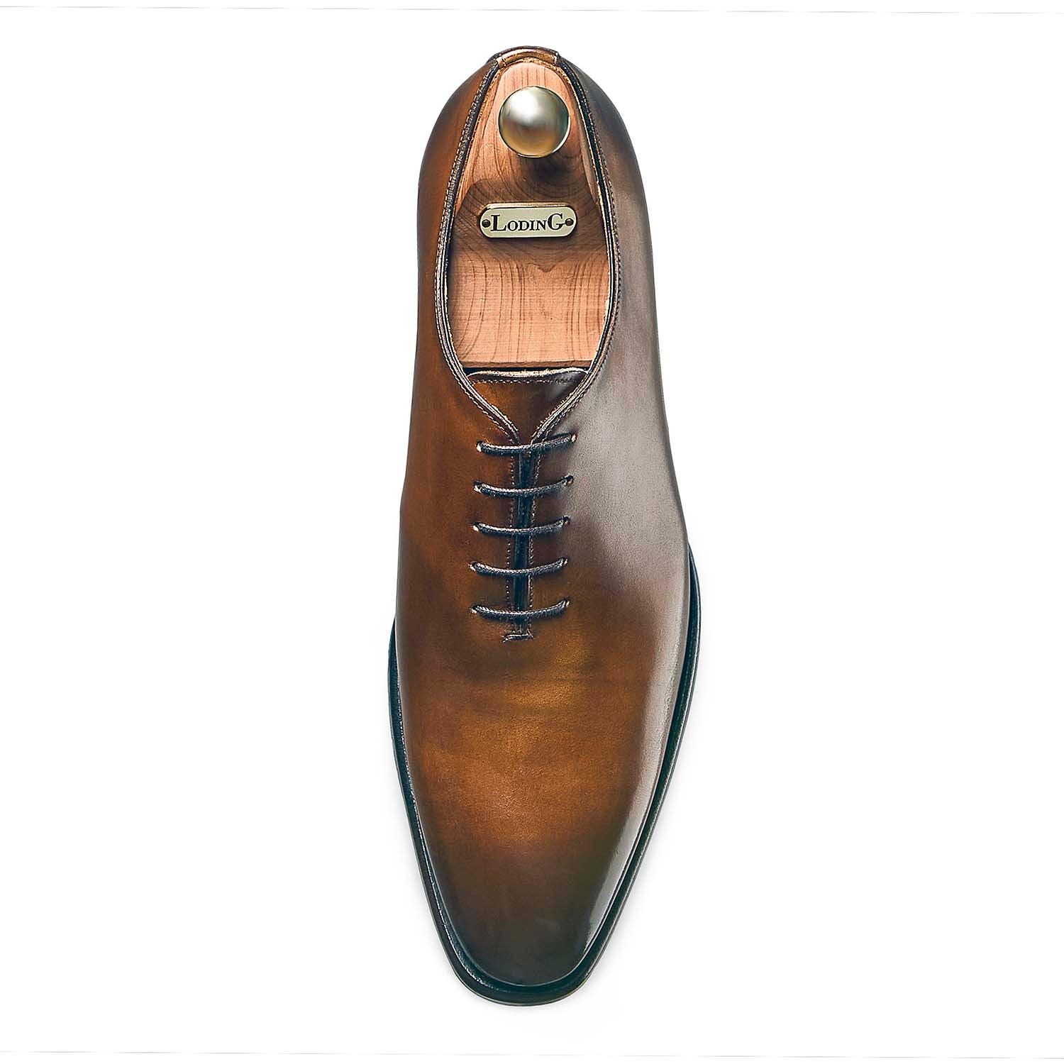 Richelieu One-Cut Napoli 385 cognac