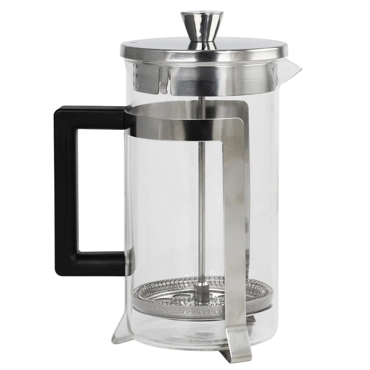 Cafetière à piston simple paroi Arabica - Verre transparent Cristel