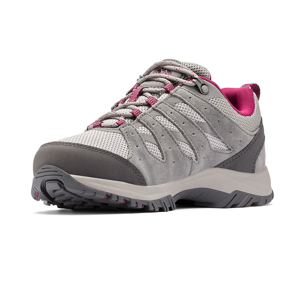 Columbia REDMOND III WP - Chaussures randonné Femme ti titanium/red onion