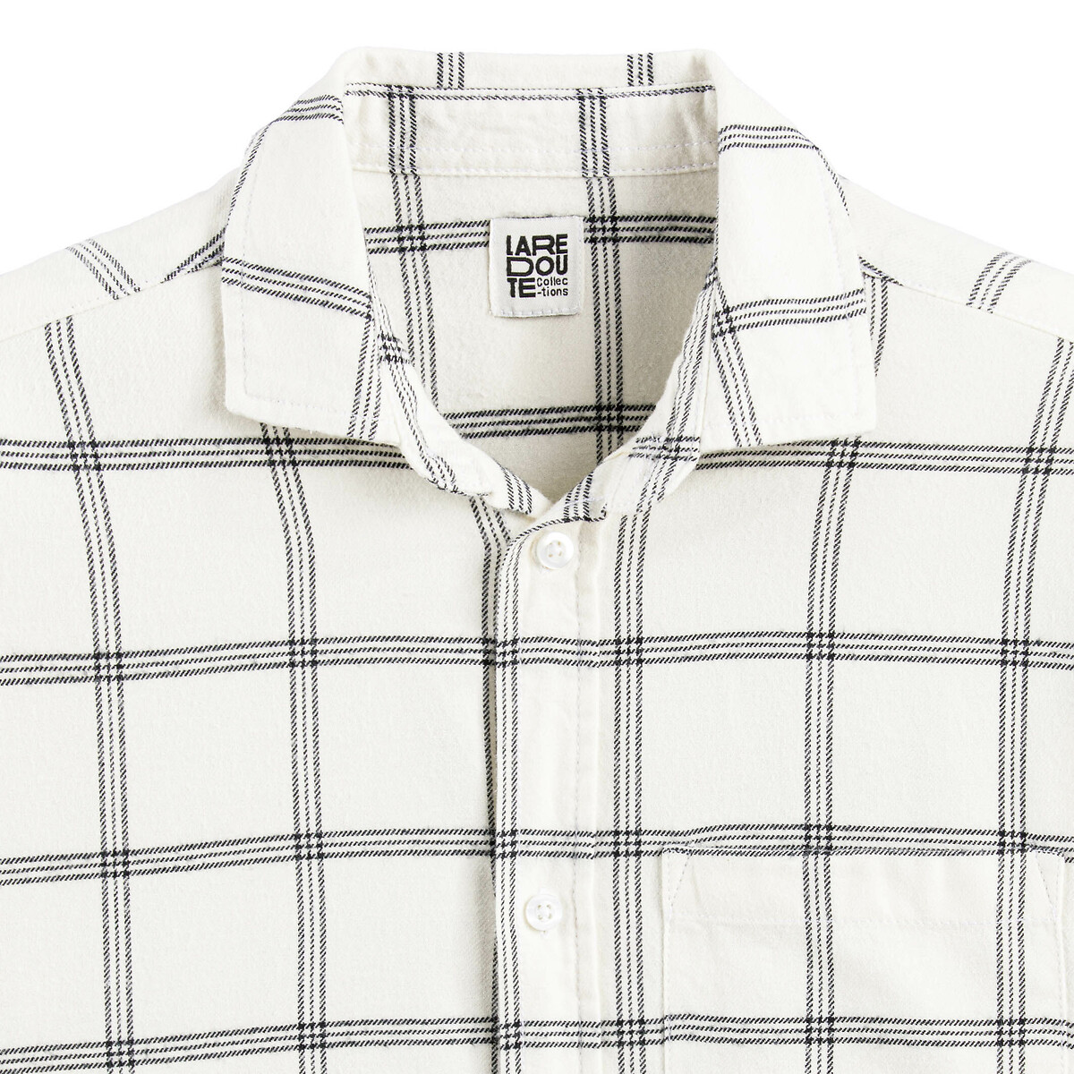 COLEÇÕES LA REDOUTE<br>Camisa xadrez oversized