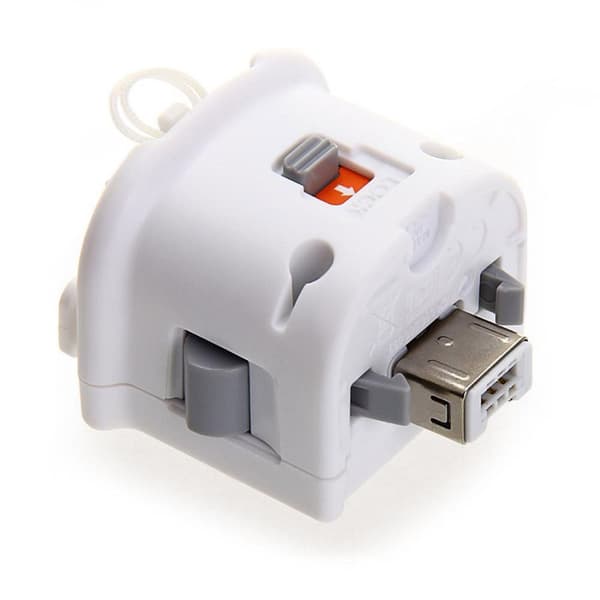 Motion Plus kompatibel med Nintendo Wii - Hvit
