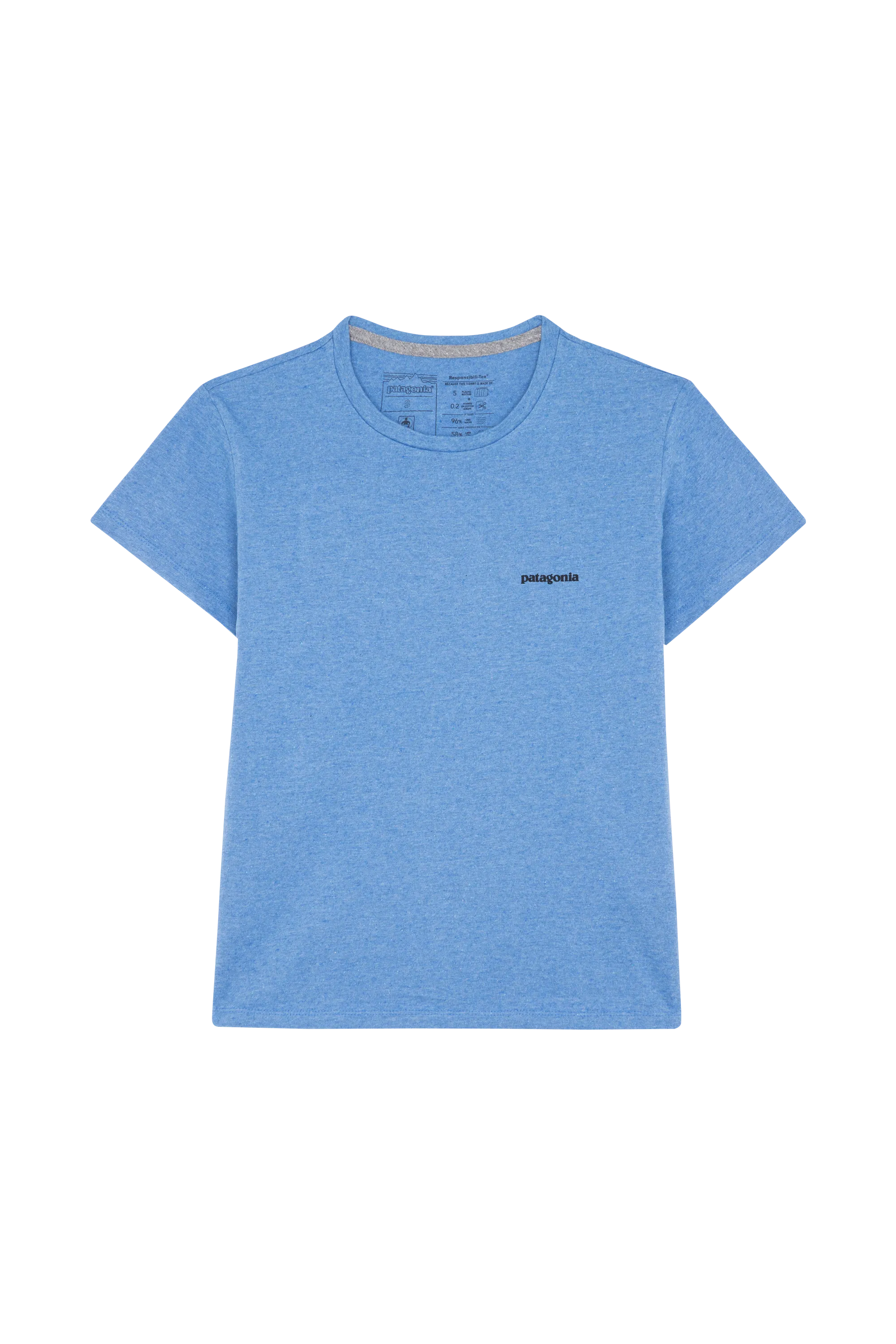 PATAGONIA T-shirt W's P-6 Logo Bleu