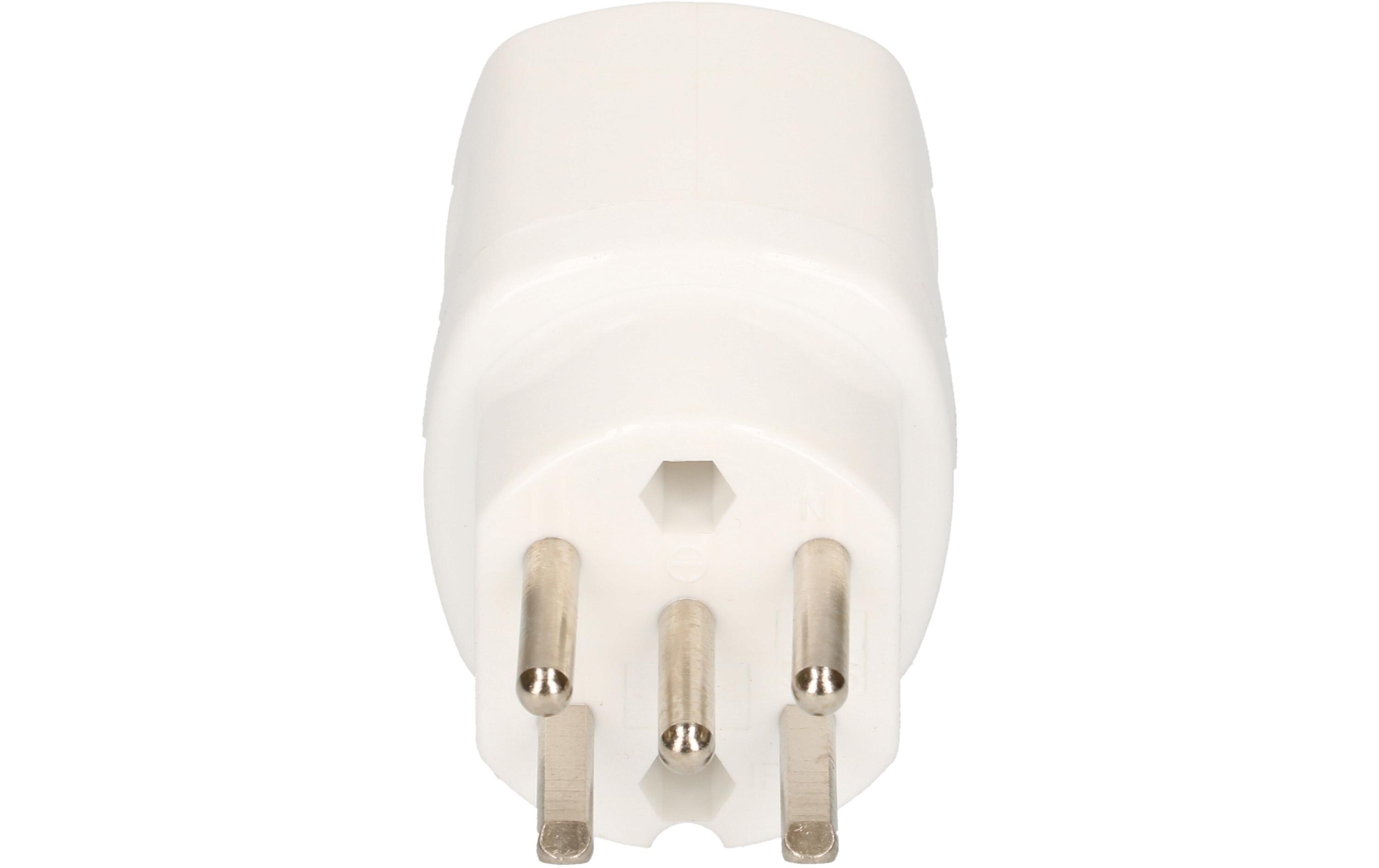 Stecker Typ 15 5-polig5-poliger weisser Stecker Typ 15