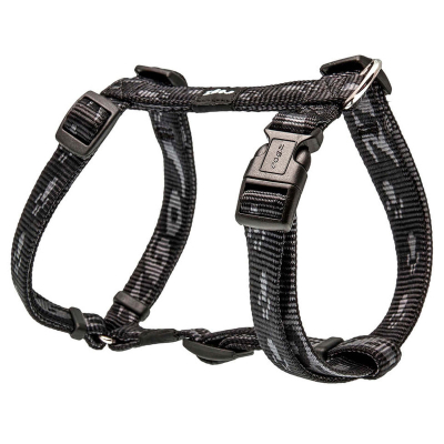 Rogz Alpinist Hundegeschirr Schwarz