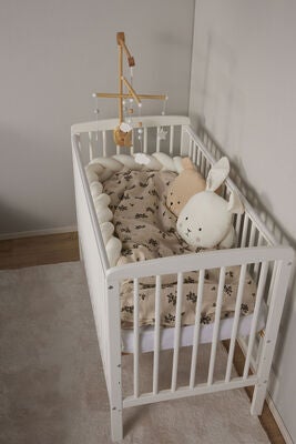 Alice & Fox ALEAH Flettet Sengekant 200cm, Creme