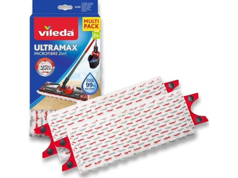 Vileda UltraMax moppe refill - 2 stk. Multipack