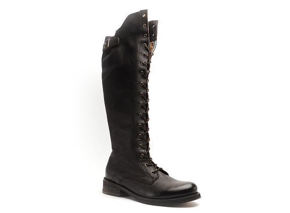 Felmini bottes plates femme a685 marron