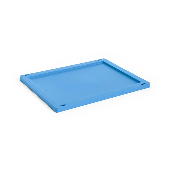 HAY - Colour Crate Kunststoffdeckel M, electric blue