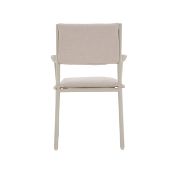KARWEI tuinstoel Enzo beige metaal