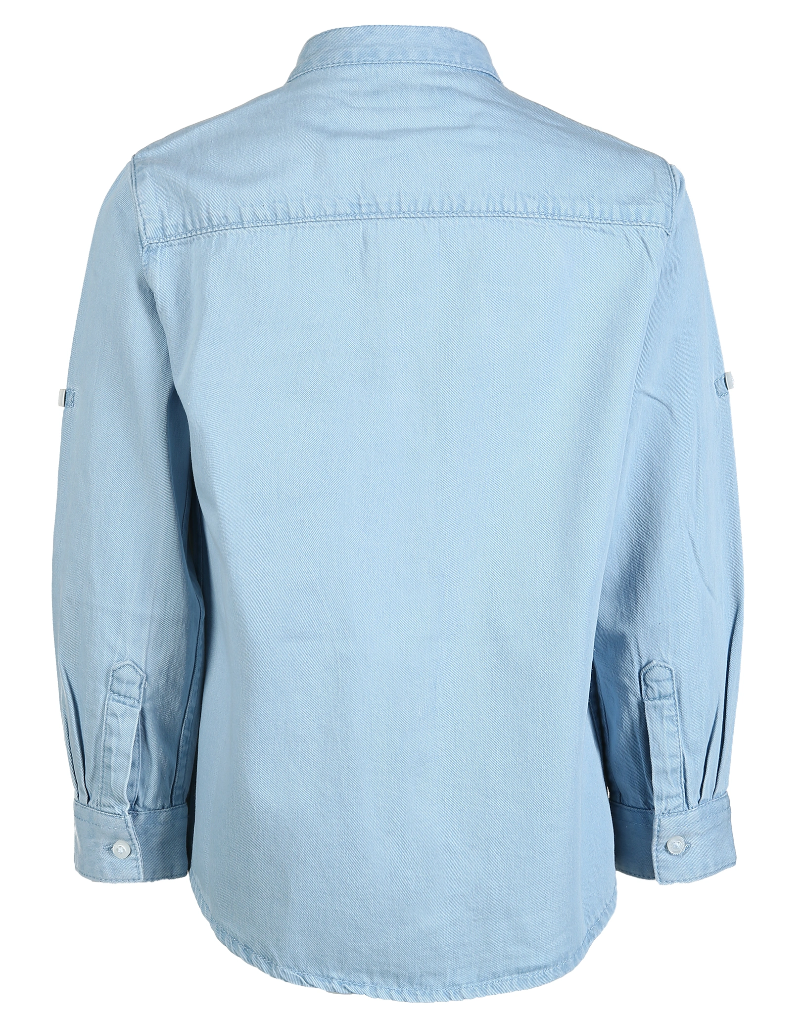 Langarm-Hemd JEANS in hellblau