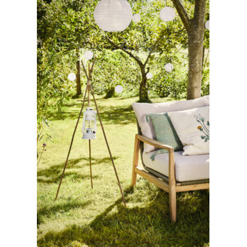 Lantaarn LED 24cm hoog per stuk
