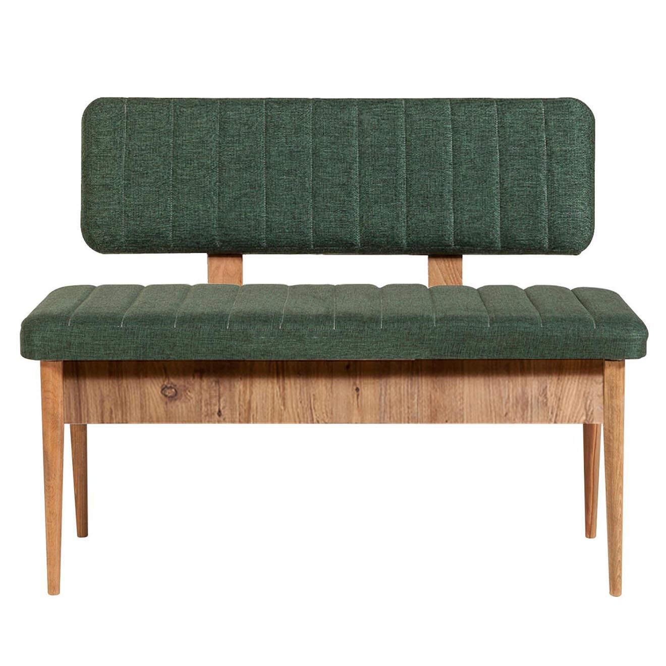 Wooden Art Ensemble table + 2 chaises + 2 bancs vina 1070 beige/vert