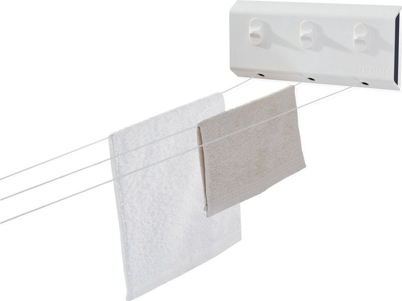 Rollfix - Triple Longline - Drooglijn - 15 Meter - Wandbevestiging