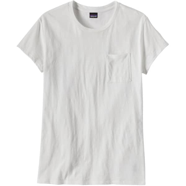 T-shirt randonnée PATAGONIA W'S MAINSTAY TEE WHITE