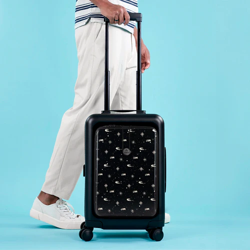 Valise rigide 4 roues ORLY Pochette BIQ noir