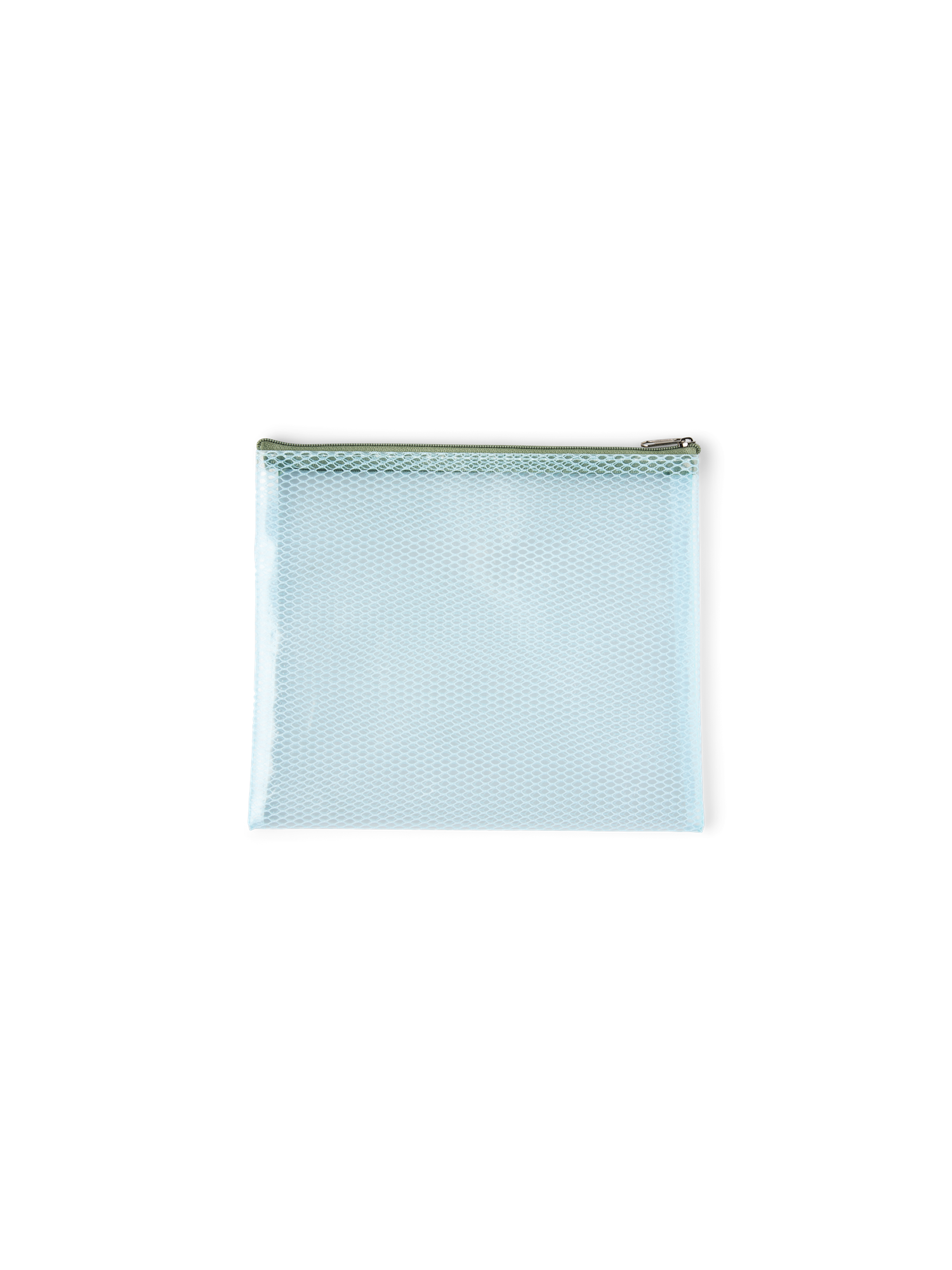 Netpose | Polyester/polyetylen/metal. 18 x 21,5 cm. | Moss Green