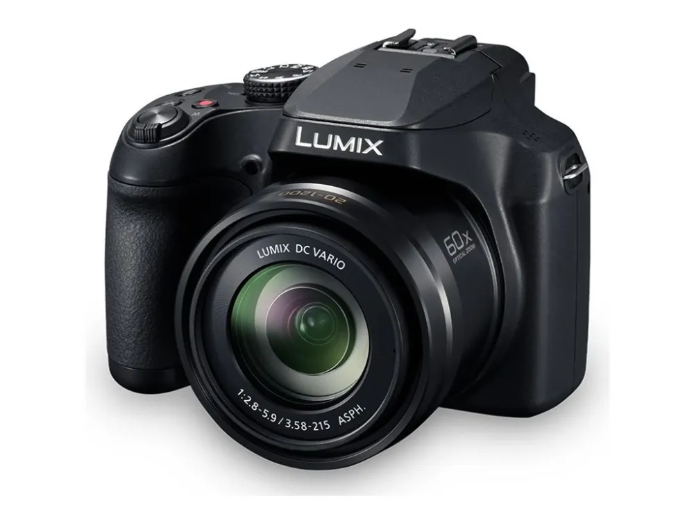 Panasonic Lumix DC-FZ82D - Digitalkamera - kompakt - 18.1 MP - 4K / 30 fps - 60x optisk zoom - Wi-Fi - sort
