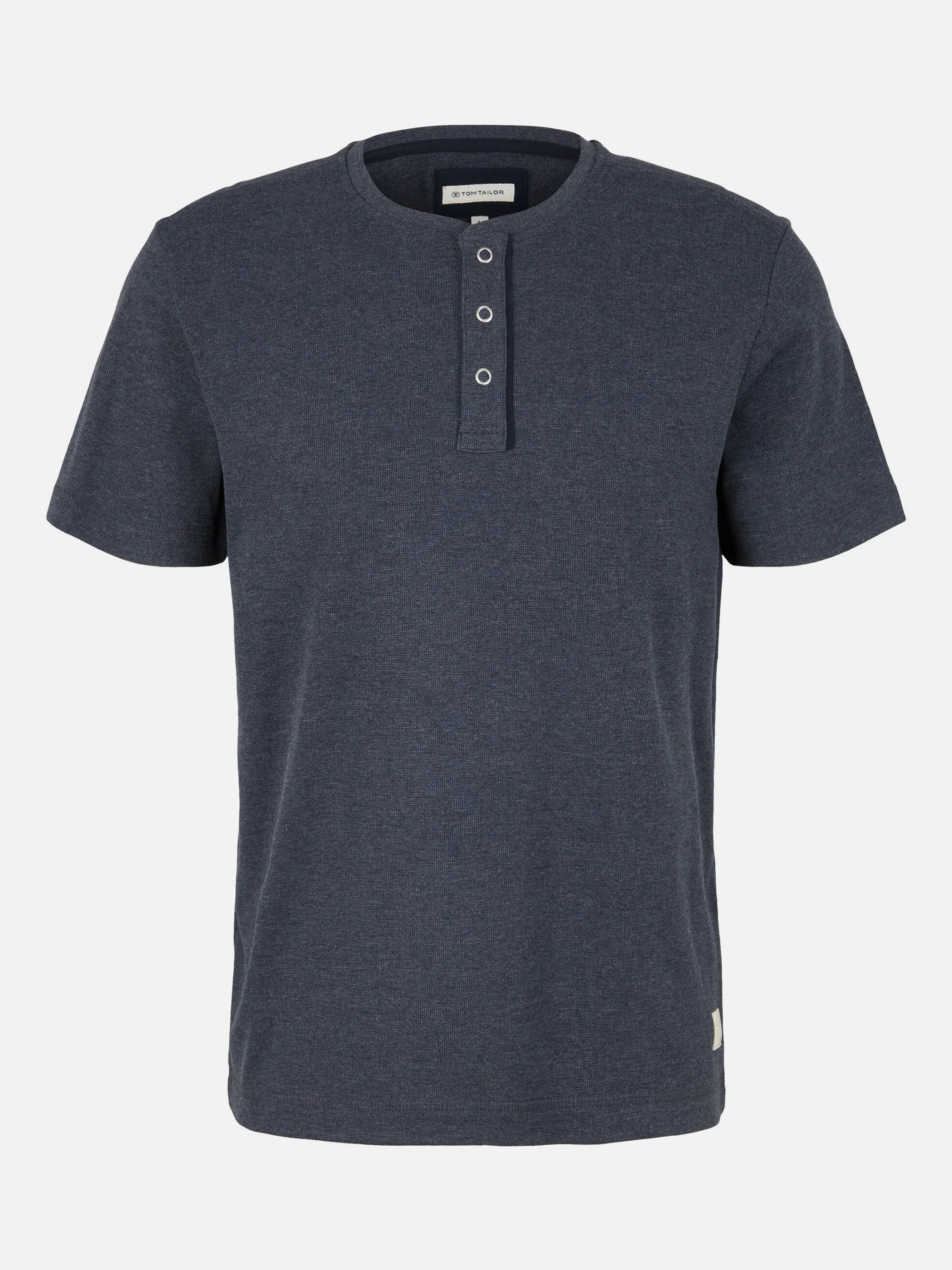 Herren Henleyshirt mit Struktur