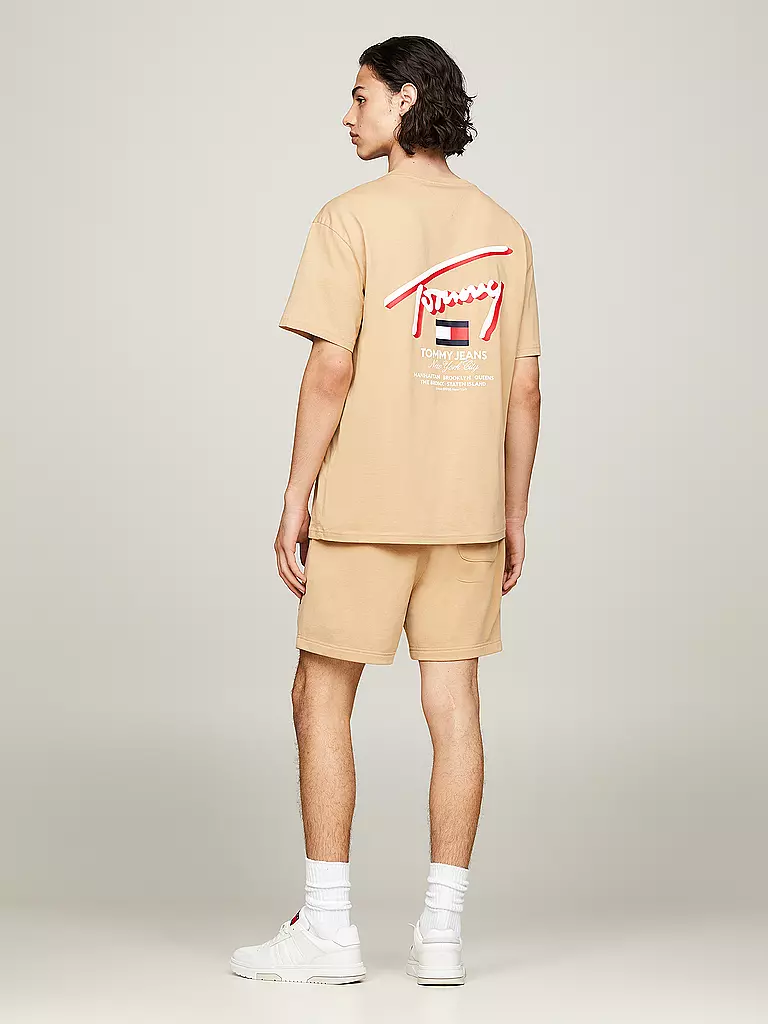 TOMMY JEANS T-Shirt camel