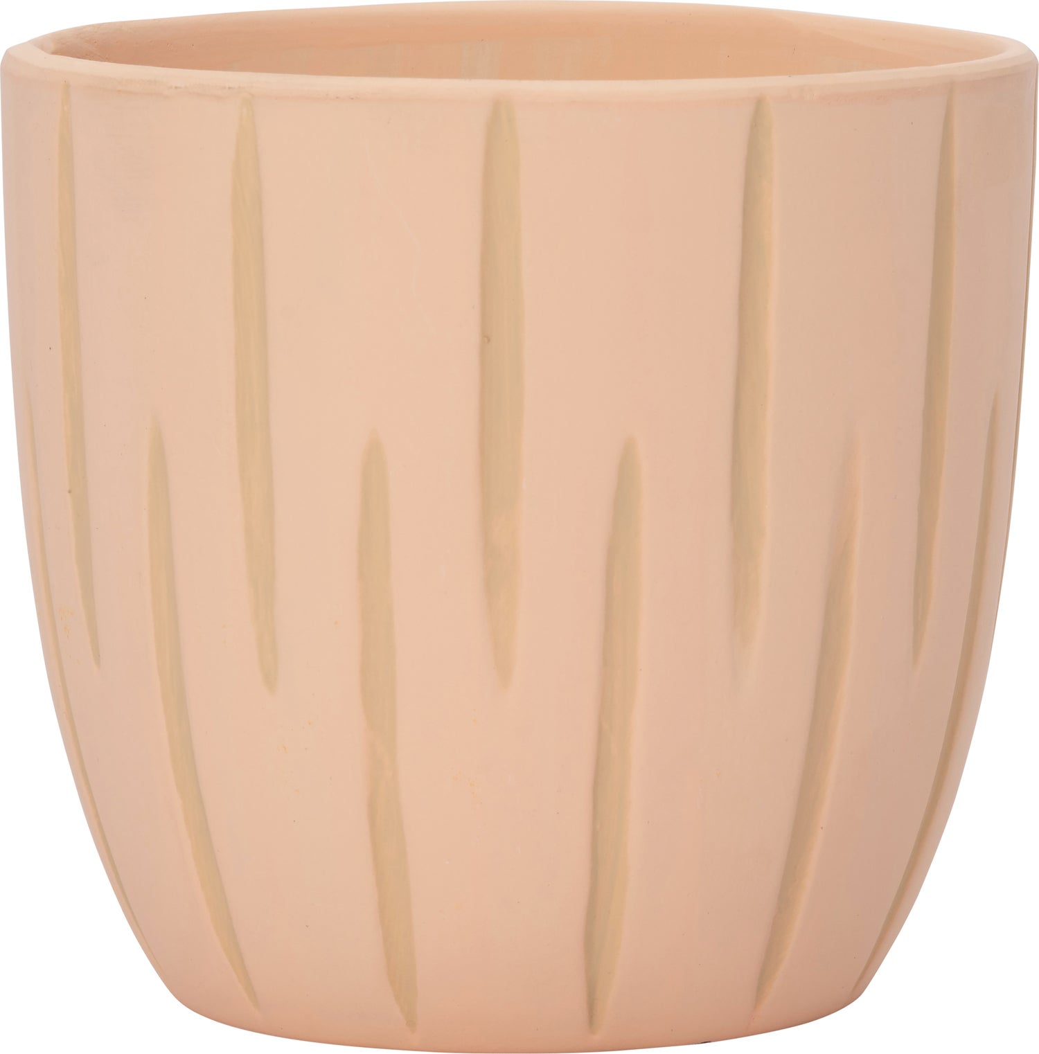 Intratuin pot Brent roze / crème D 13,5 x H 12,5 cm
