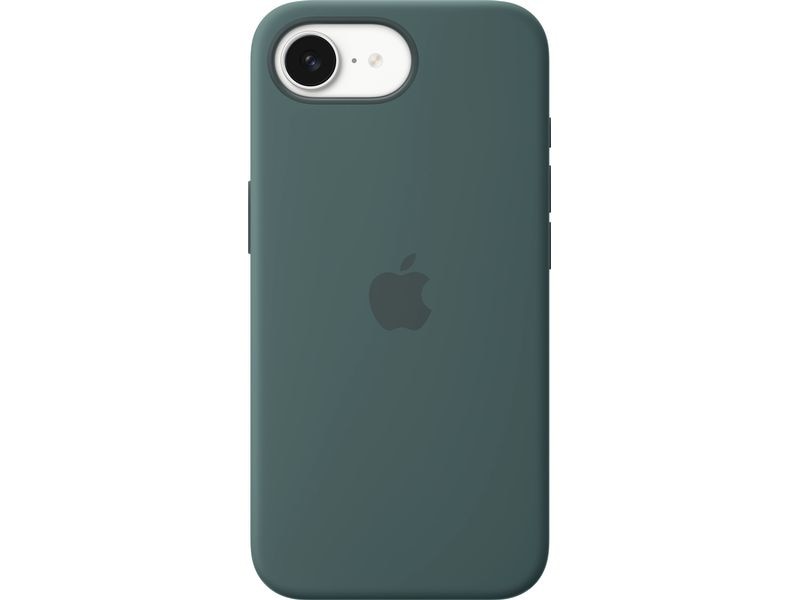 Apple Silicone Case iPhone 16e Lake Green Silikon-Backcover für das Apple iPhone 16e