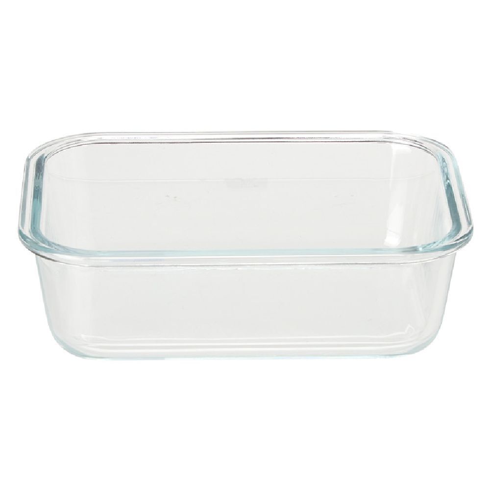 Boîte en verre et bambou 1 L