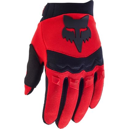 Gants cross Fox YOUTH DIRTPAW - Rouge / Blanc